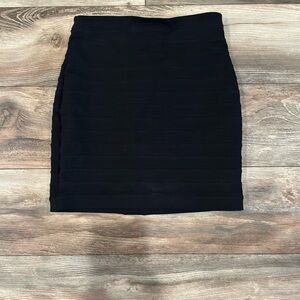 Black skirt